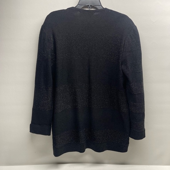 STEVE FABRIKANT VINTAGE CARDIGAN SWEATER size M black - Picture 4 of 6